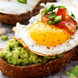 Eggs and toast