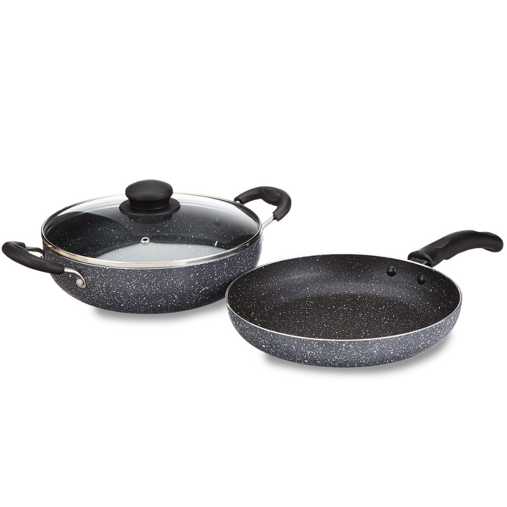 Solimo Non Stick Fry Pan with Lid