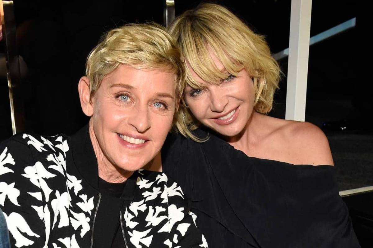 1. Ellen DeGeneres Portia de Rossi