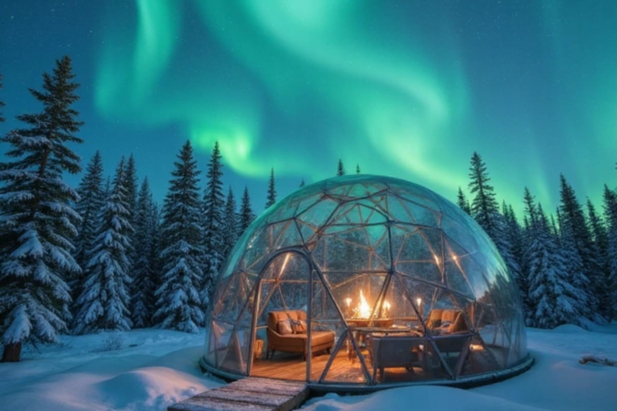 12. Aurora Bubbles in Finland