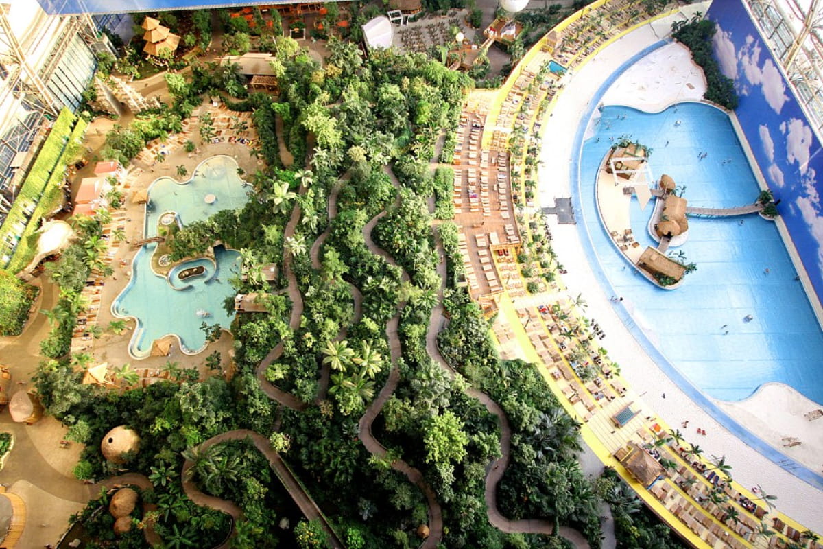13 The pools of Tropicall Island Resort Krausnick Germany