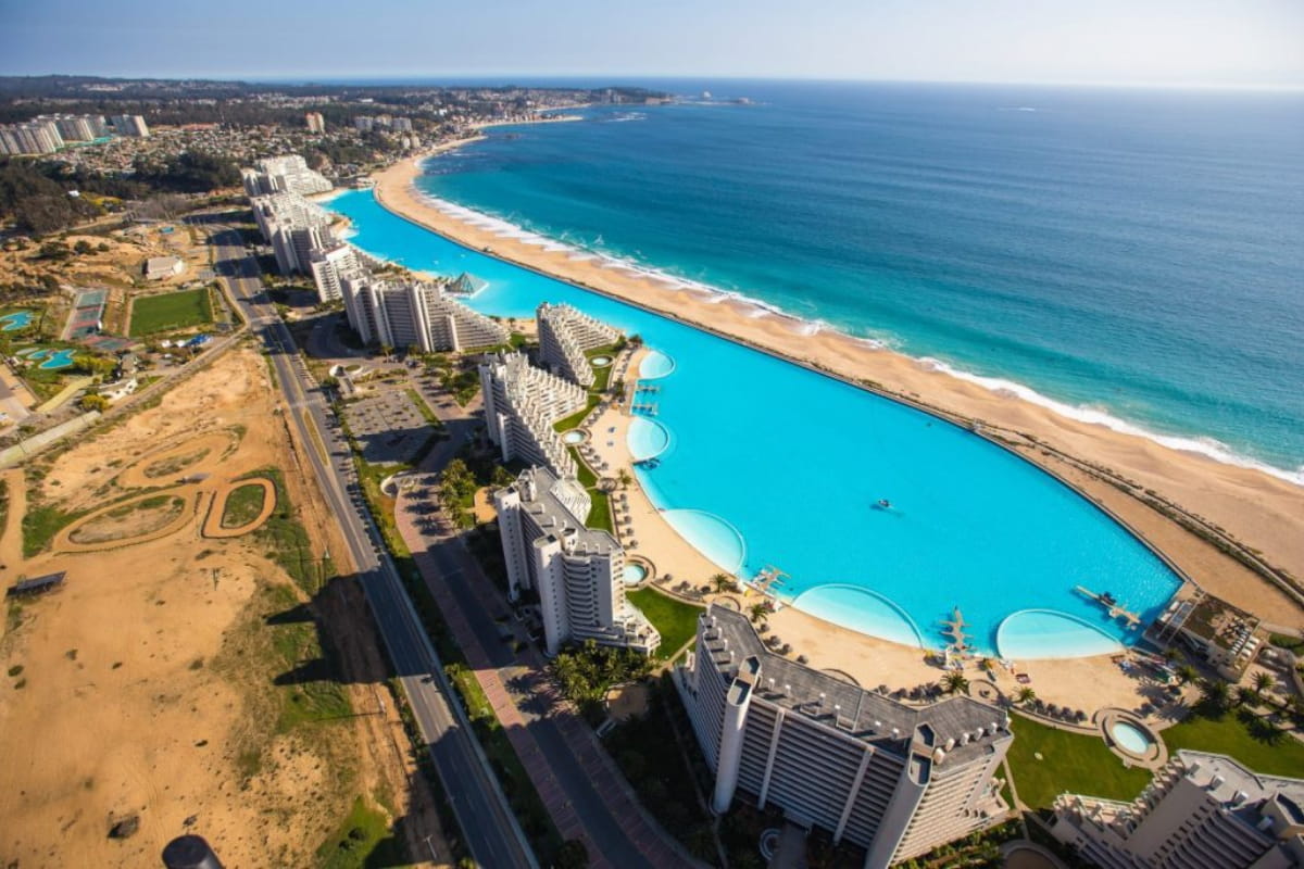 14 The pool of San Alfonso del Mar Algarrobo Chile