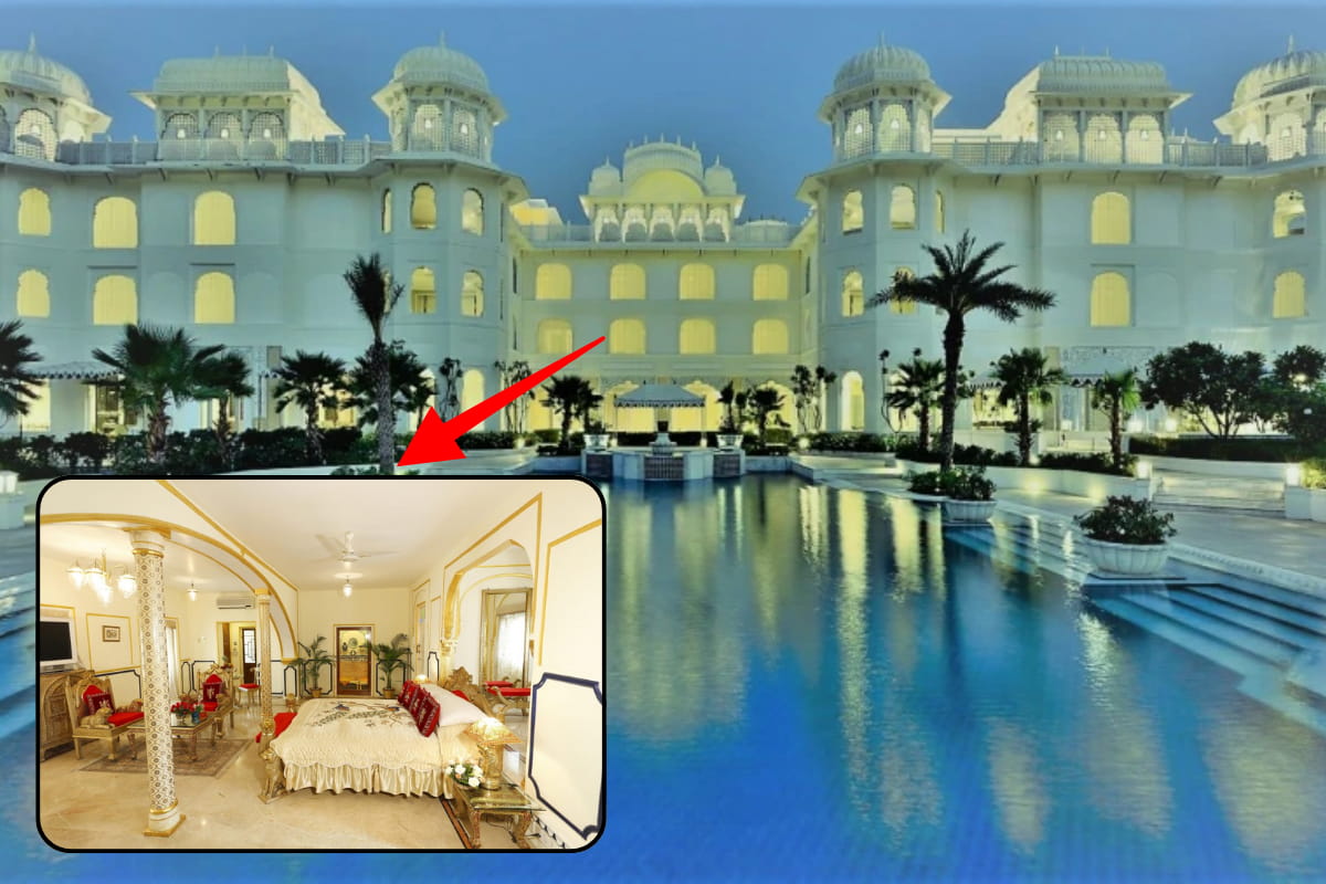 2 Raj Palace Hotel Shahi Mahal suite Jaipur India