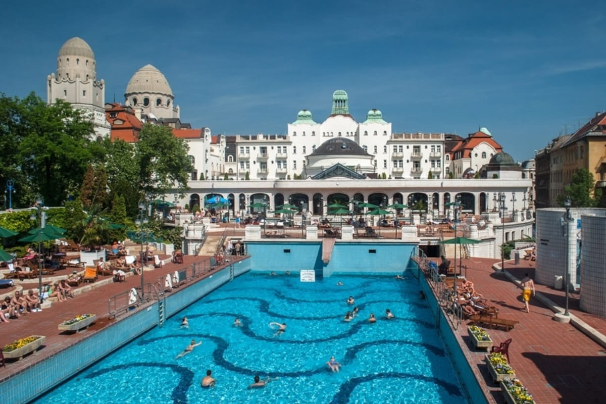 8 The pools of the Gellert Spa Budapest