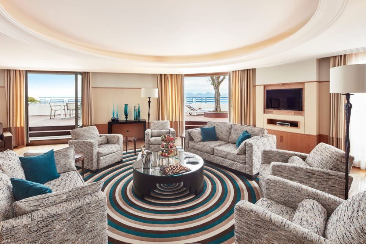 Grand Hyatt Cannes Hotel Martinez Penthouse Suite Cannes France