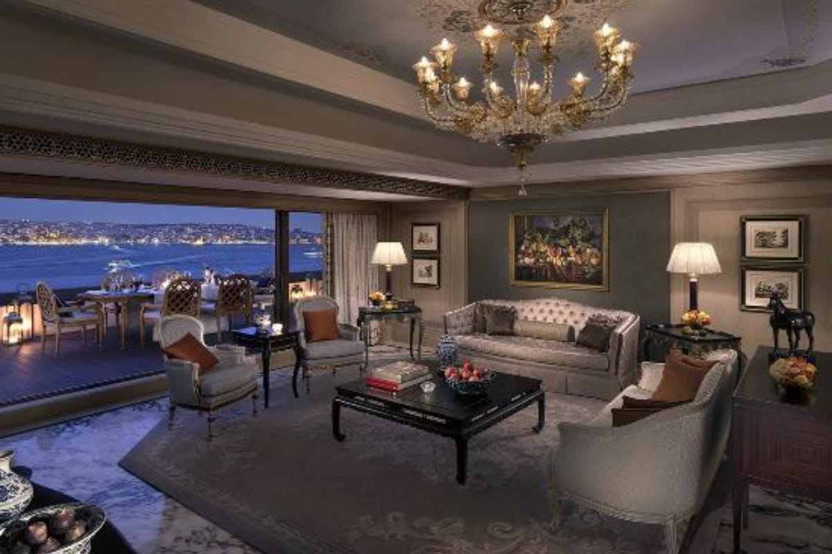 Shangri La Bosphorus Shangri La suite Istanbul Turkey